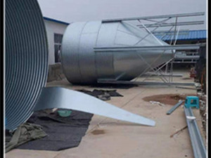 豬場(chǎng)料塔安裝